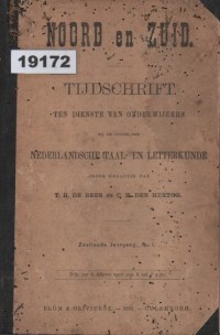 Image of Noord en Zuid - Tijdschrift ten dienste van onderwijzers bij de studie der Nederlandse taal- en letterkunde; Utara dan Selatan - Jurnal untuk guru yang mempelajari bahasa dan sastra Belanda