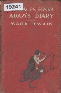 Image of Extracts From Adam's Diary; Petikan dari Buku Harian Adam