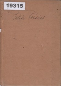 Image of Petites Poésies à Dire et à Chanter; Puisi-Puisi Kecil untuk Dinyanyikan dan Dikatakan