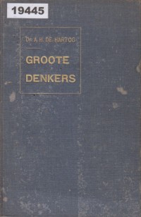 Image of Groote Denkers; Para Pemikir Besar