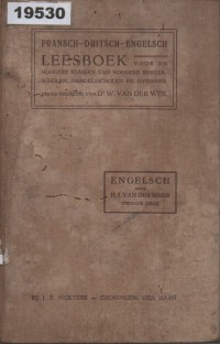 Image of Leesboek voor de Hoogere Klassen van Hoogere Burgerscholen, Handelsscholen en Gymnasia; Buku Bacaan untuk Kelas Tinggi Sekolah Menengah Atas, Sekolah Perdagangan, dan Gymnasium