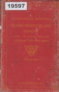 Image of Boven Menselijke Kracht; Kekuatan di Atas Manusiawi