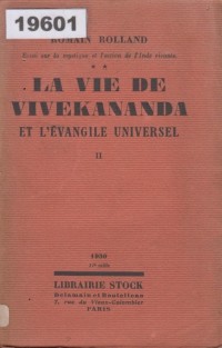 Image of La Vie de Vivekananda et l’Évangile Universel; Kehidupan Vivekananda dan Injil Universal