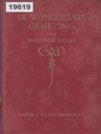 Image of De Wonderbare Genezing; Penyembuhan Ajaib