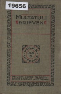 Image of Multatuli Brieven; Surat-Surat Multatuli