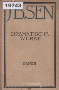 Image of Dramatische Werke; Karya-Karya Drama