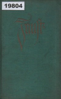 Image of Goethes Faust; Faust karya Goethe