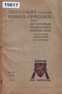 Image of Tijdschrift voor de Reserve-Officieren van het Koninklijk Nederlandsch Indische Lege; Majalah untuk Perwira Cadangan Tentara Kerajaan Hindia Belanda