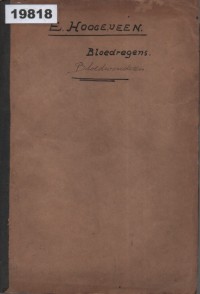 Image of Bloedregens; Hujan Darah