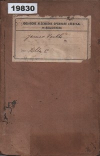 Image of James Vraille: Een Levensschets; James Vraille: Sebuah Sketsa Kehidupan