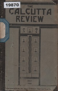 Image of The Calcutta Review: An Illustrated Monthly; Ulasan Calcutta: Majalah Bergambar Bulanan