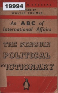 Image of The Penguin Political Dictionary; Kamus Politik Penguin