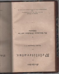 Image of Geschichte der Weltliteratur; Sejarah Sastra Dunia